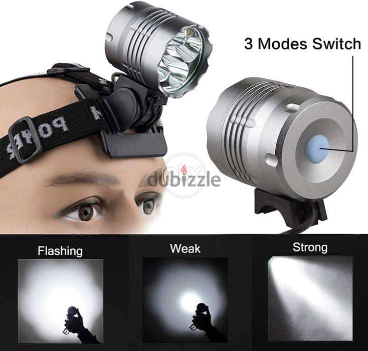 6000 lumens Bike light 4