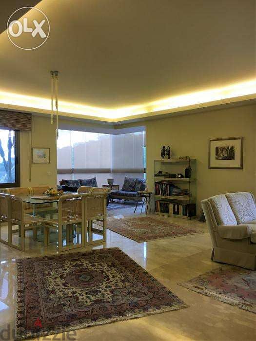 220 SQM Apartment in Mansourieh with Mountain and Partial Sea View 2