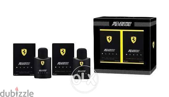 Ferrari Black Signature Perfume Package - Brand New In Box 2