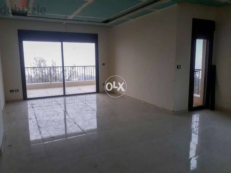 170 SQM Apartment in Dhour Bikfaya, Metn with Sea and Mountain View 2