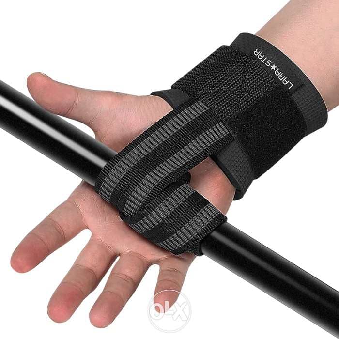 Pair Weight Lifting Grips 1