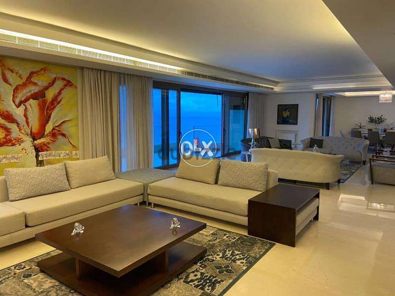 Luxurious | Fully Furnished Apartment | Rawche |Panoramic sea view 3