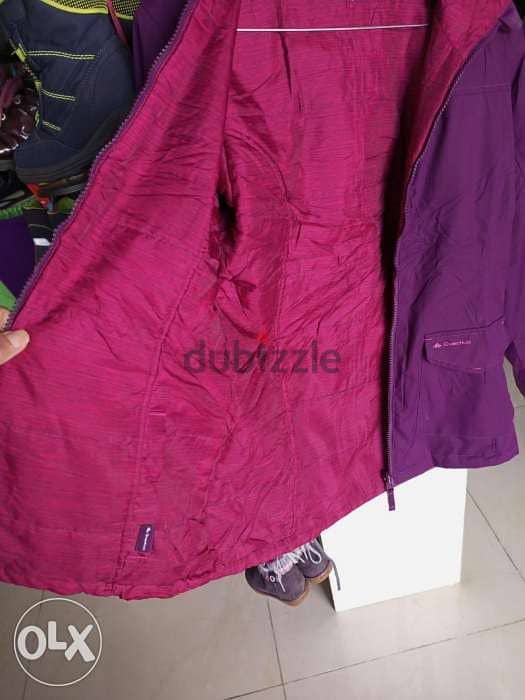 Purple and pink jacket for girls 10 years old 1