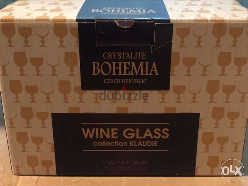 BOHEMIA brand, wine glass for drink, drinkware, giftware, tableware 3