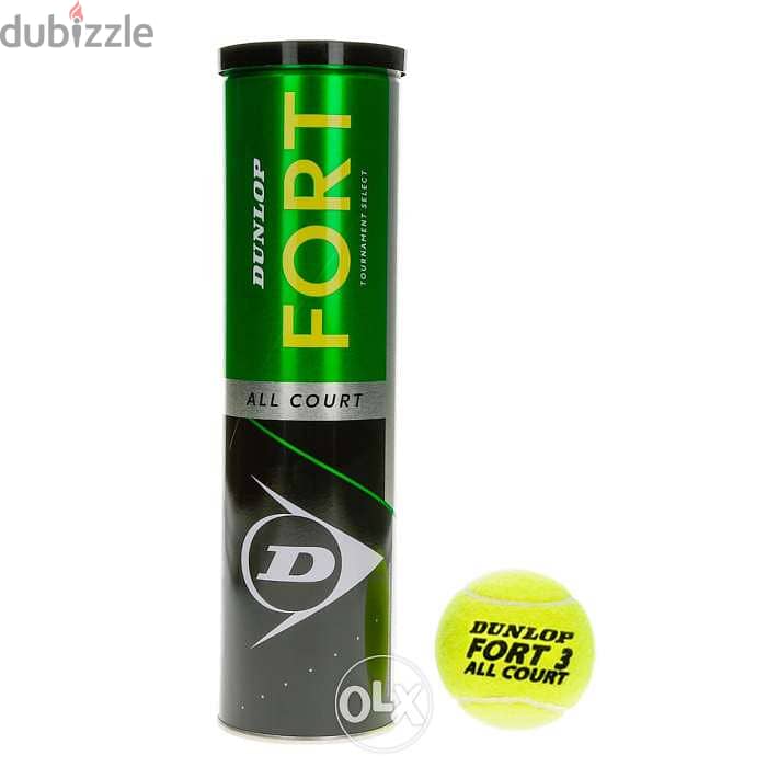 Dunlop Fort All court Tennis balls 0