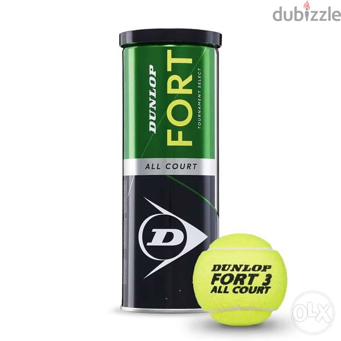 Dunlop Fort All court Tennis balls 1