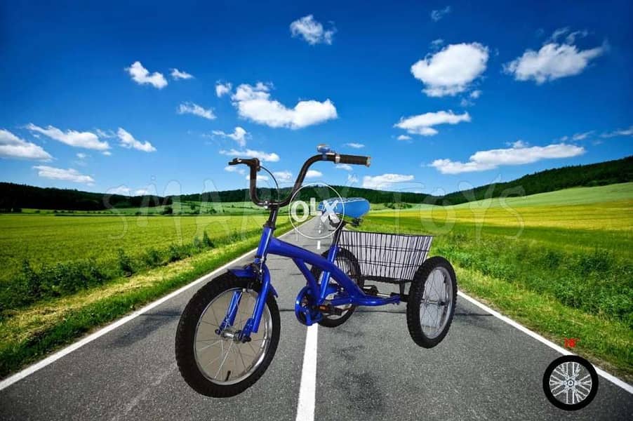Tricycle 3 wheels bike bicyclette 2