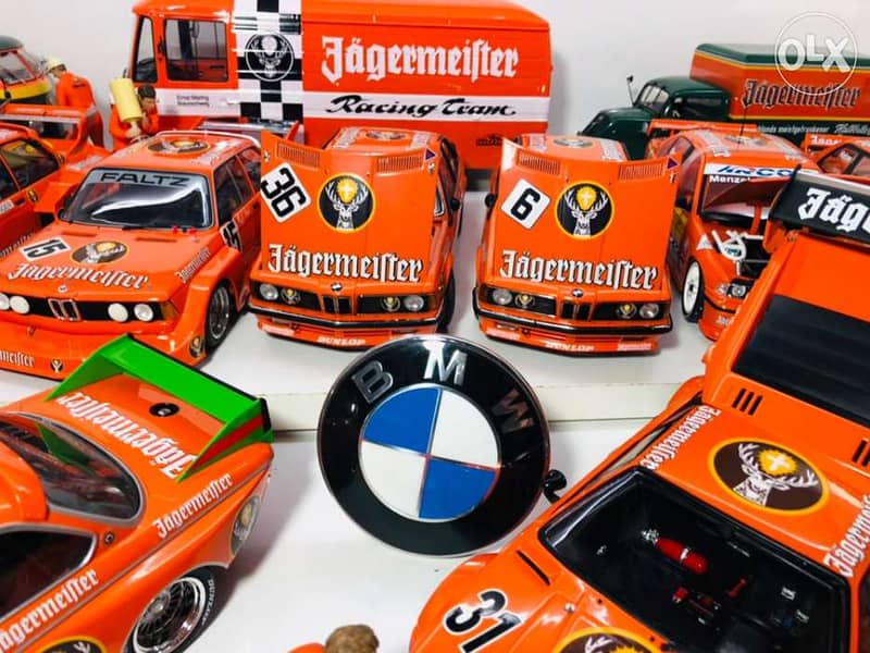 1/18 diecast BMW jagermeister racing models 6