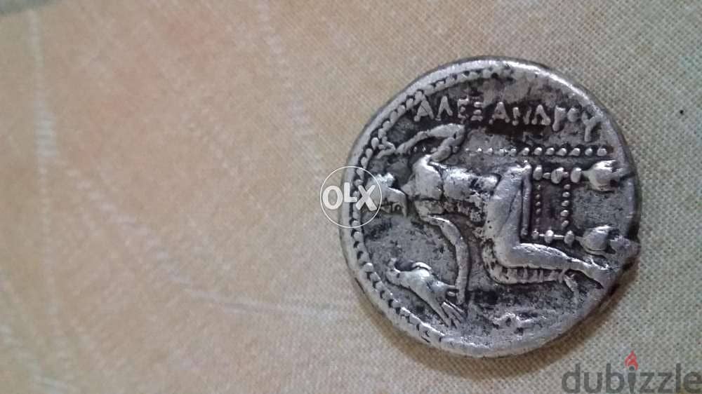 Ancient Alexander the Great Greek Silver Tetradrachm year 323 BC 1