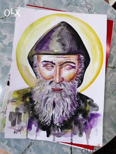 Saint Charbel icon