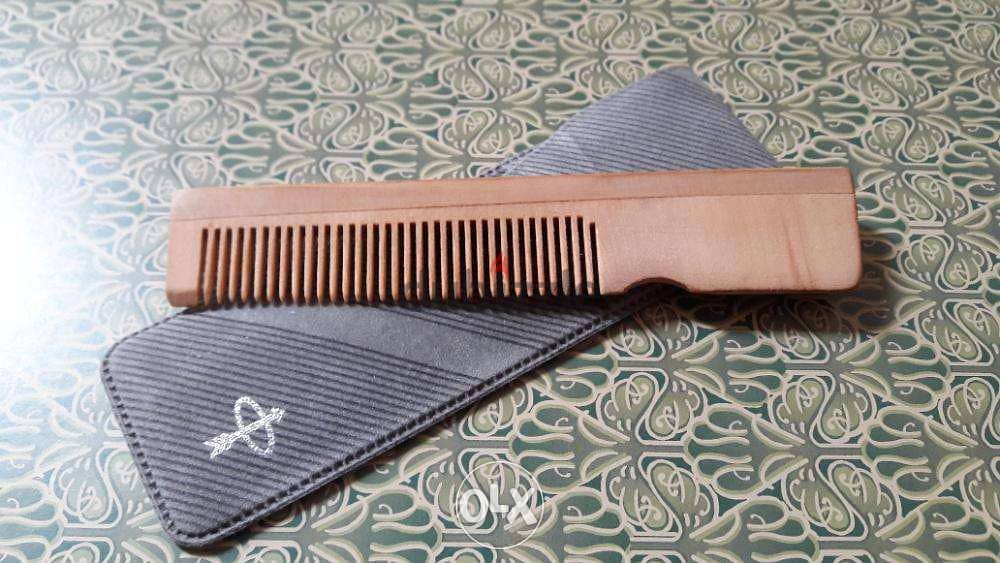 Parker gentelman's wooden comb 0