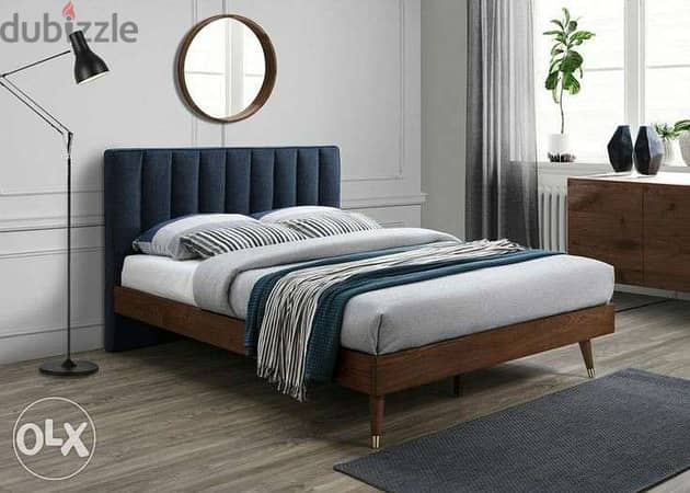 Scholz upholstered platform deals bed