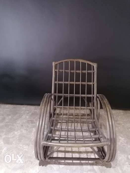 Bamboo rocking chair 1