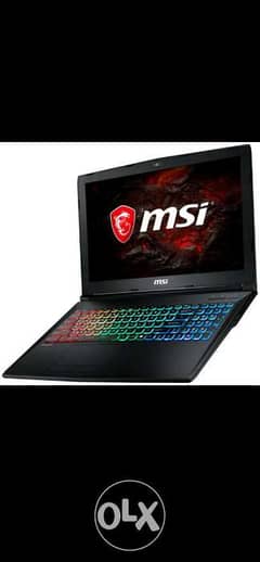 Msi Gp62 Gaming laptop 0