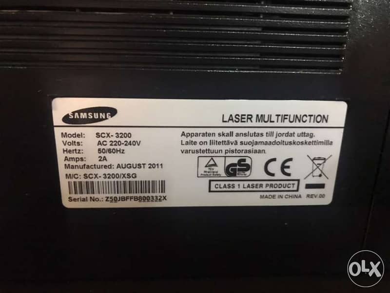 Samsung laser multifunction printer 7