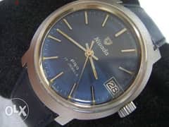 Swiss Made 1970's Nivada F77 manual men's watch - Unused