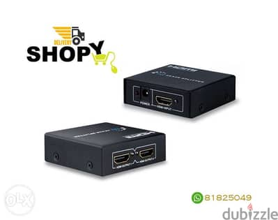 HDMI Splitter 1X2 Dual Monitor