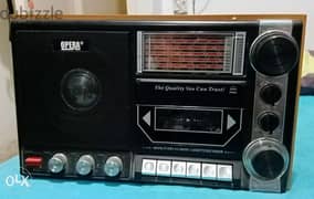Vintage Rare OPERA radio cassette recorder