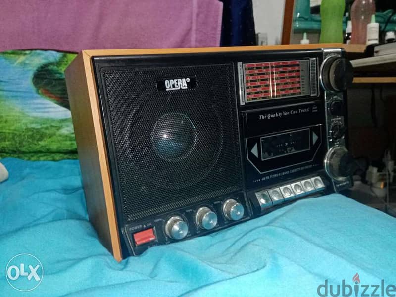 Vintage Rare OPERA radio cassette recorder 5