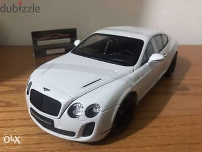 bentley diecast 1/18 scale