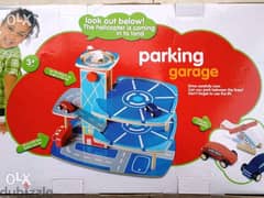 parking garage kids toy in box