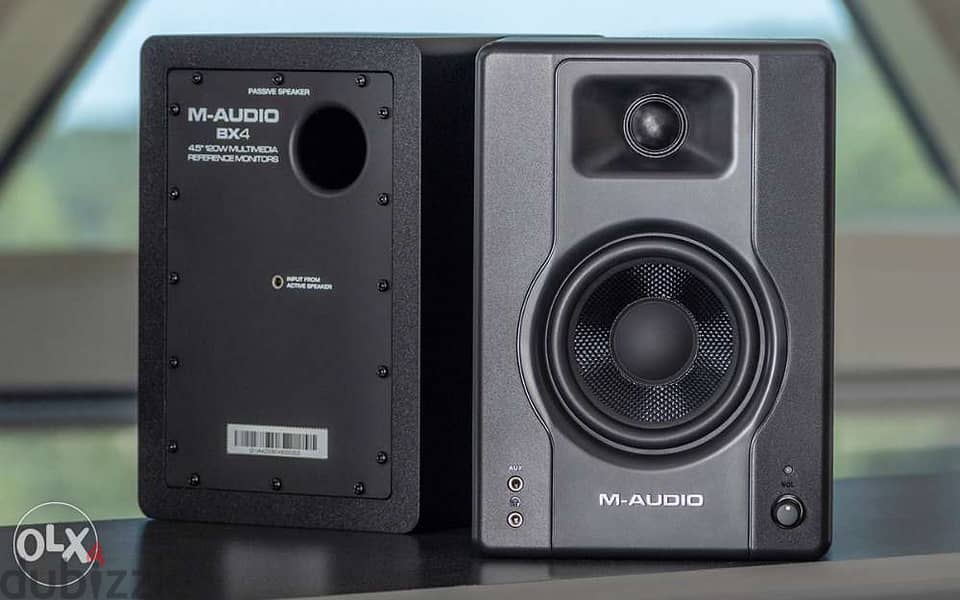 M-Audio BX4 4.5-inch Powered Studio Monitor , New design 2021 maudio 2