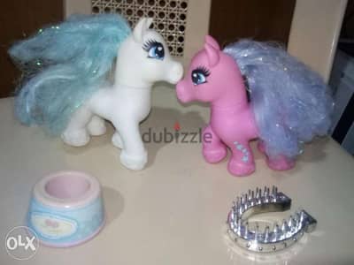 2 MY LITTLE PONY Rainbow Medium used still good dolls +2 pcs, both=15$