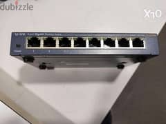Gigabit Switch 8 ports TPlink SG108 (like new)