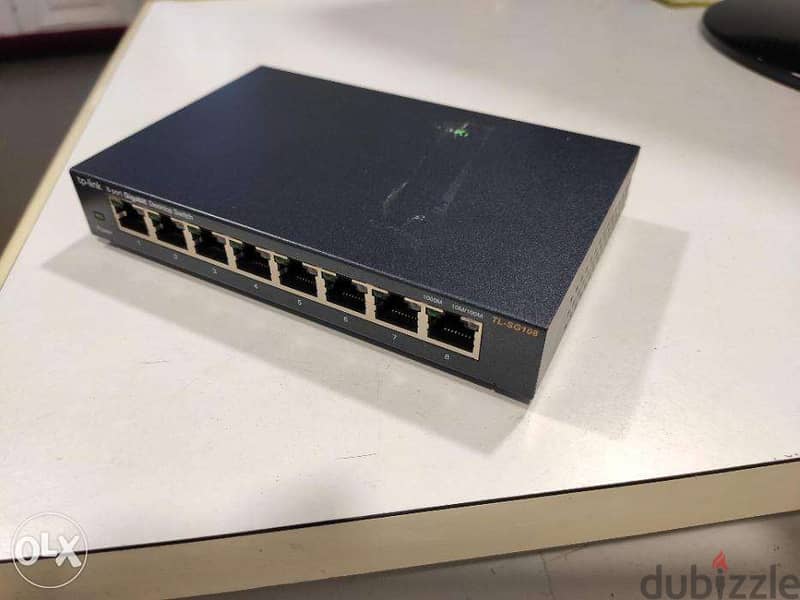 Gigabit Switch 8 ports TPlink SG108 (like new) 2