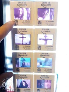 Set of 50 slides from the movie jesus of Nazareth plus unomat d-200 sl 0