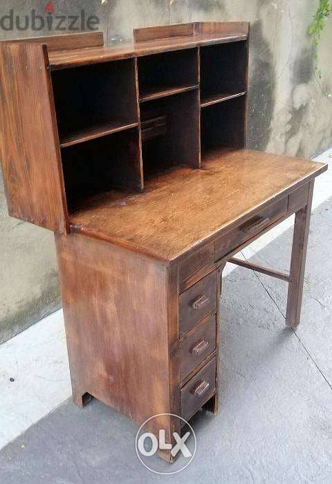 Antique Wooden Desk 3