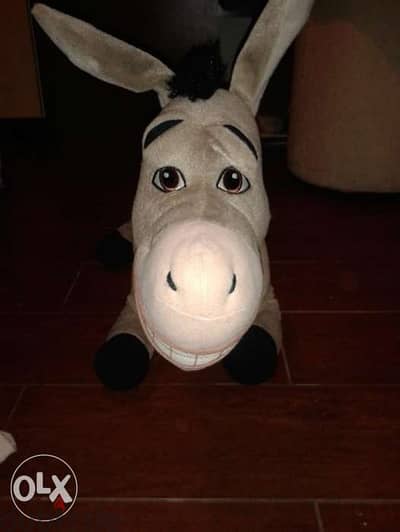 donkey from shreck peluche 60cm