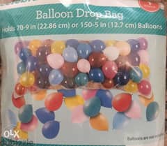 Drop bag ballon for birthday