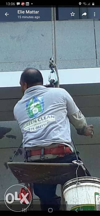 High Rise Façade Cleaning 1