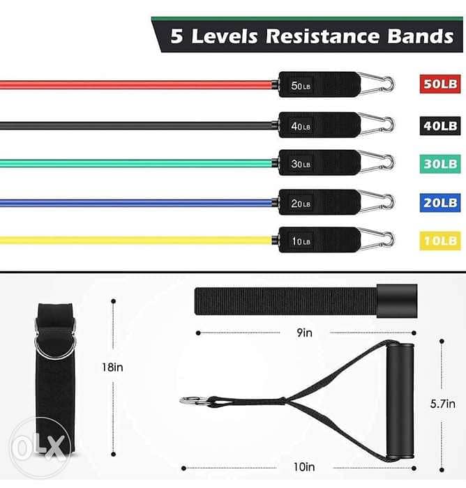 Resistance Bands Set 4