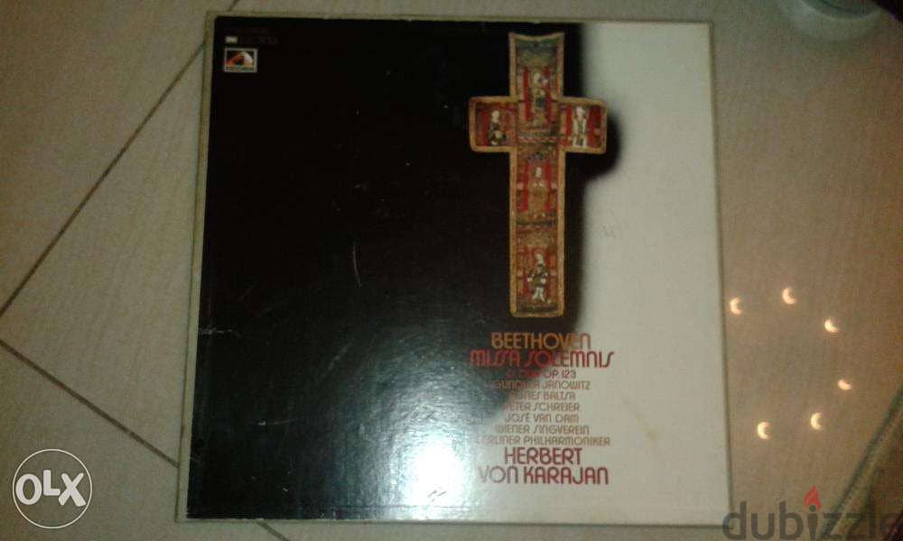 Beethoven Missa Solemnis EMI 2-LP Vinyl Record box set 0
