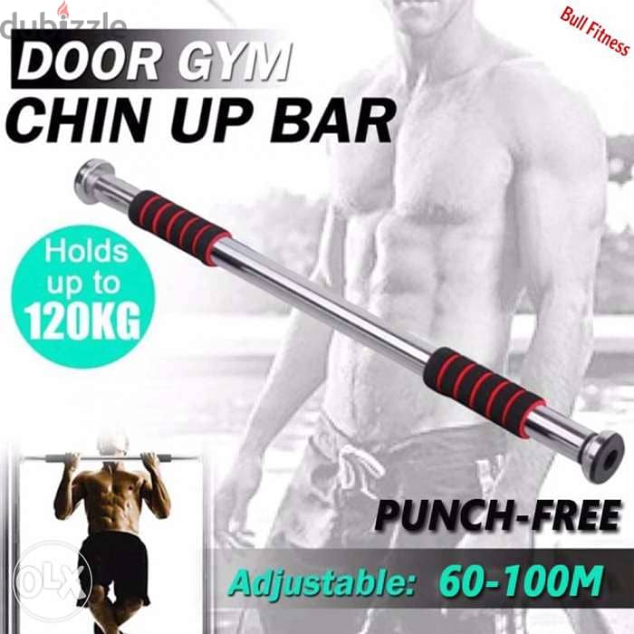 Bar Door Pull-up Exercise Training Bar Indoor Sport 0