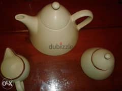 porcelaine tea set 3pcs