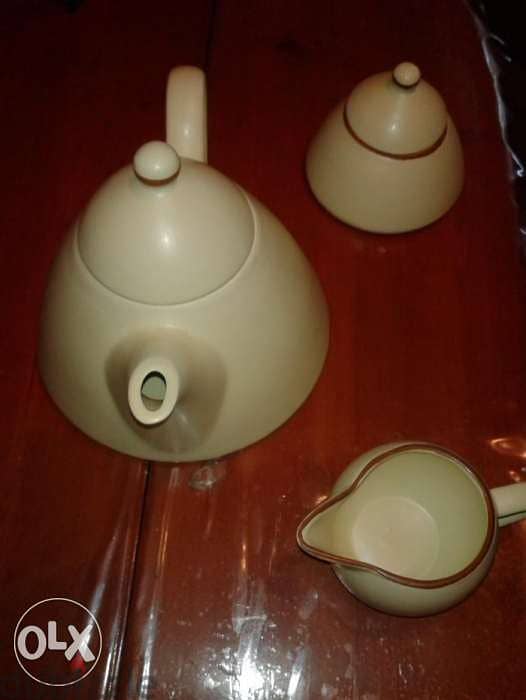 porcelaine tea set 3pcs 1