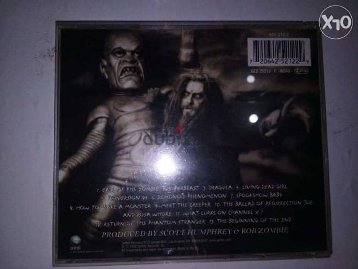 Rob zombie hellbilly deluxe original cd 1