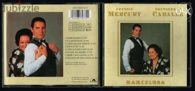 Freddie Mercury &Montserrat Caballe-Barcelona rare 8 track original cd 0