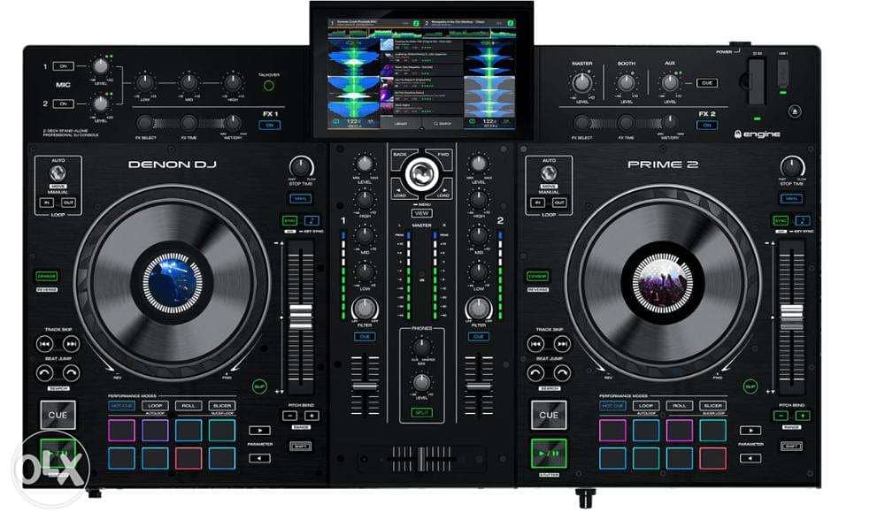 Denon DJ Prime 2 Standalone DJ System with 7'' Touchscreen 0