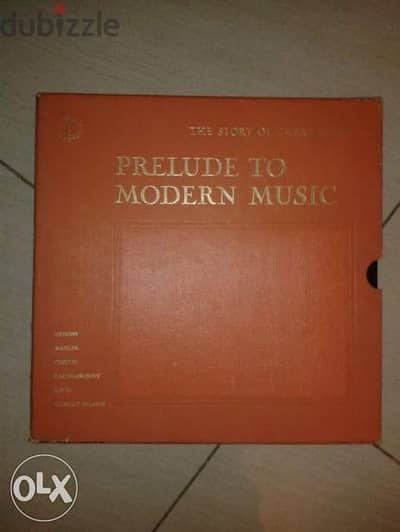 vinyl lps box prelude to modern music