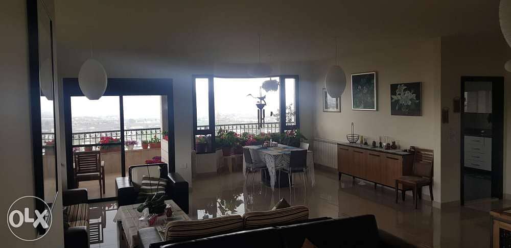 Furnished apartment for rent in Ksara Zahle 2