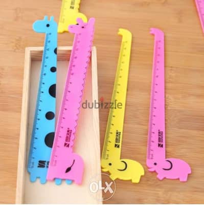 Unique giraffe elephant shape ruler 2$