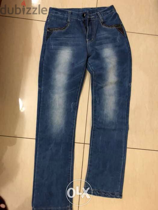 jeans size 27 for boys 100000LL new 0