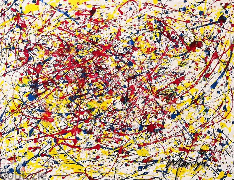 Style Jackson Pollock 0