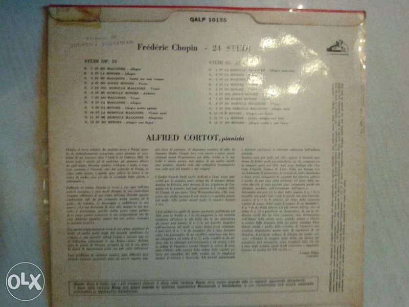 alfred cortot piano chopin vinyl lp 2