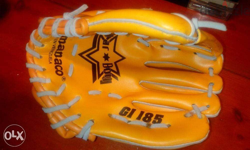 baseball glove for kids plus wilson used baseball 1