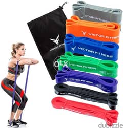Resistance band all levels from 5 to 230 pounds
